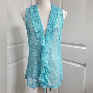 KEREN hart Crochet Cardigan